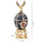 Preview: Aloccoco Vintage Faberge Replika Stil Ei